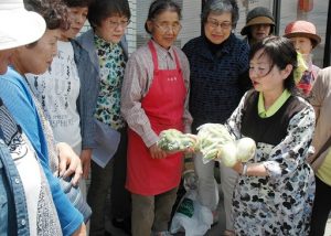 三池土曜市存続に向け、出荷者育成グループ立ち上げ