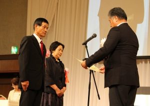 北原ご夫妻　全果連会長賞受賞！