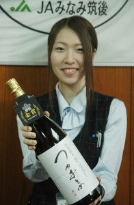 特別純米酒「つやおとめ」金賞に輝く！