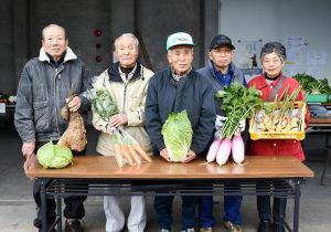 自慢の野菜！唐岬支所農産物コンテスト