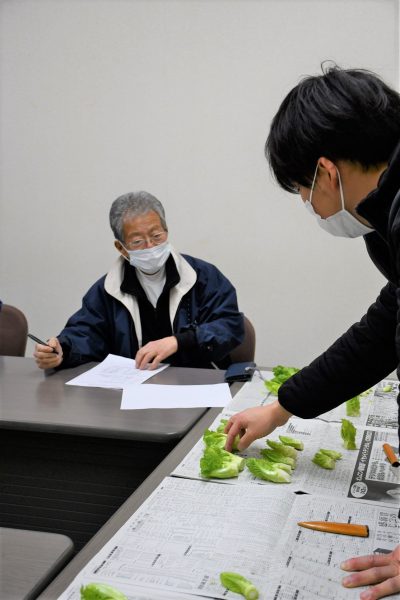 蕾菜目合わせ会を開催しました！！