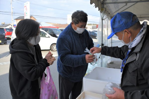 ＪＡみなみ筑後農産物直売所「愛菜館」で初売り・ぜんざい会を開催しました！！