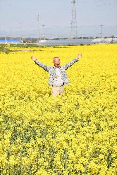 菜の花見て笑顔を取り戻そう！！