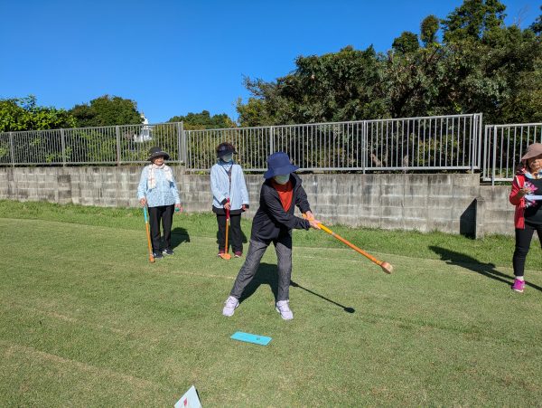 高田地区　グラウンドゴルフ大会